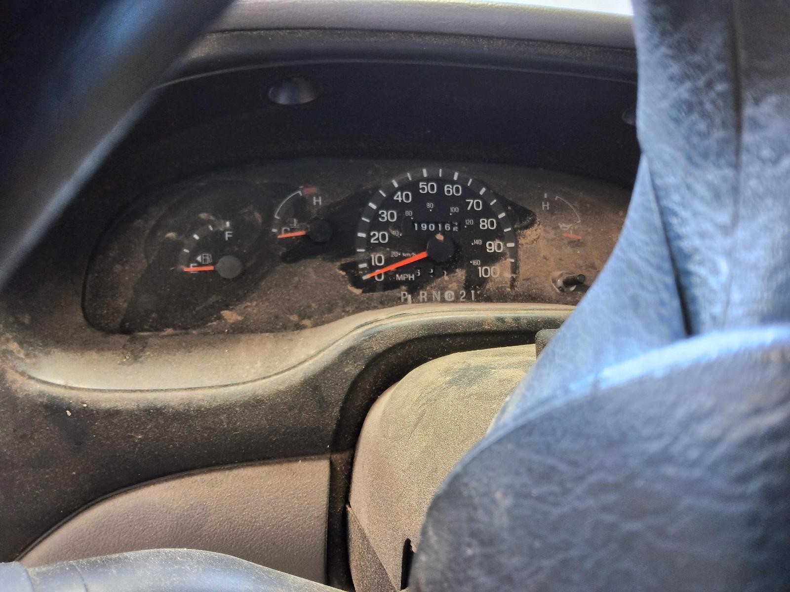 Used Speedometer Gauge fits: 2000 Ford E250 VAN cluster MPH gasoline Regular Van