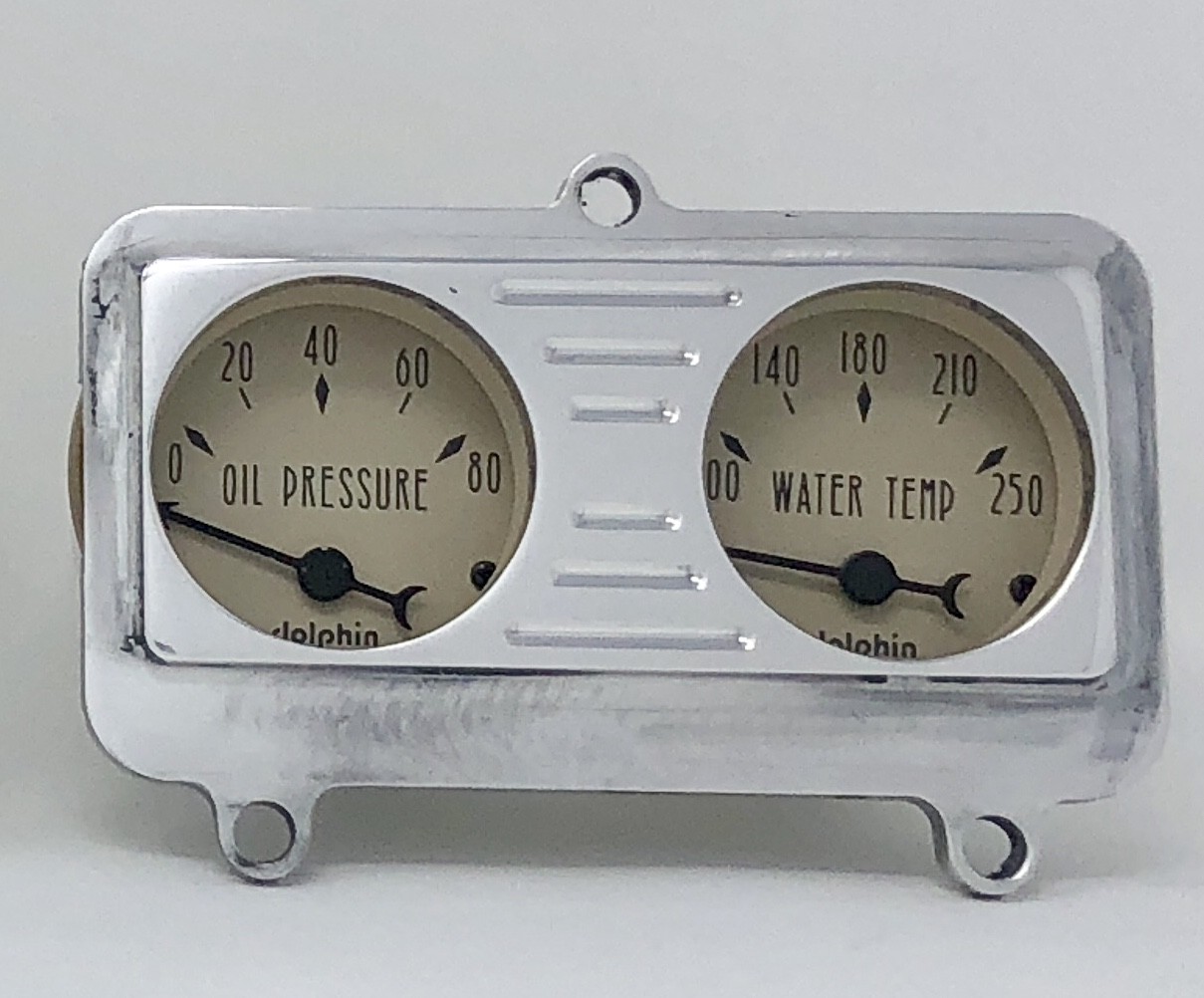 1941 1942 1943 1944 1945 1946 1947 Dodge Truck 5 Gauge Dash Panel Set Tan