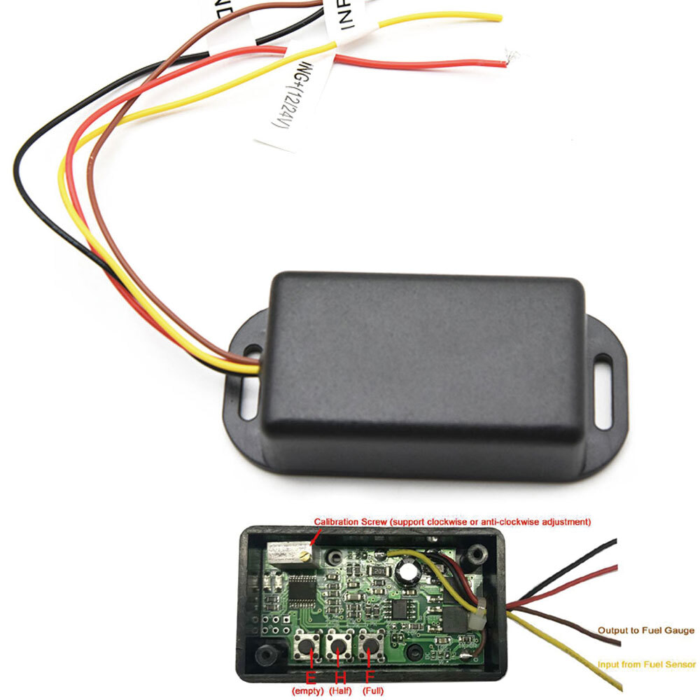Fuel Sender to Gauge Linking Module Ohm Range Converter Connect Sender to Gauge