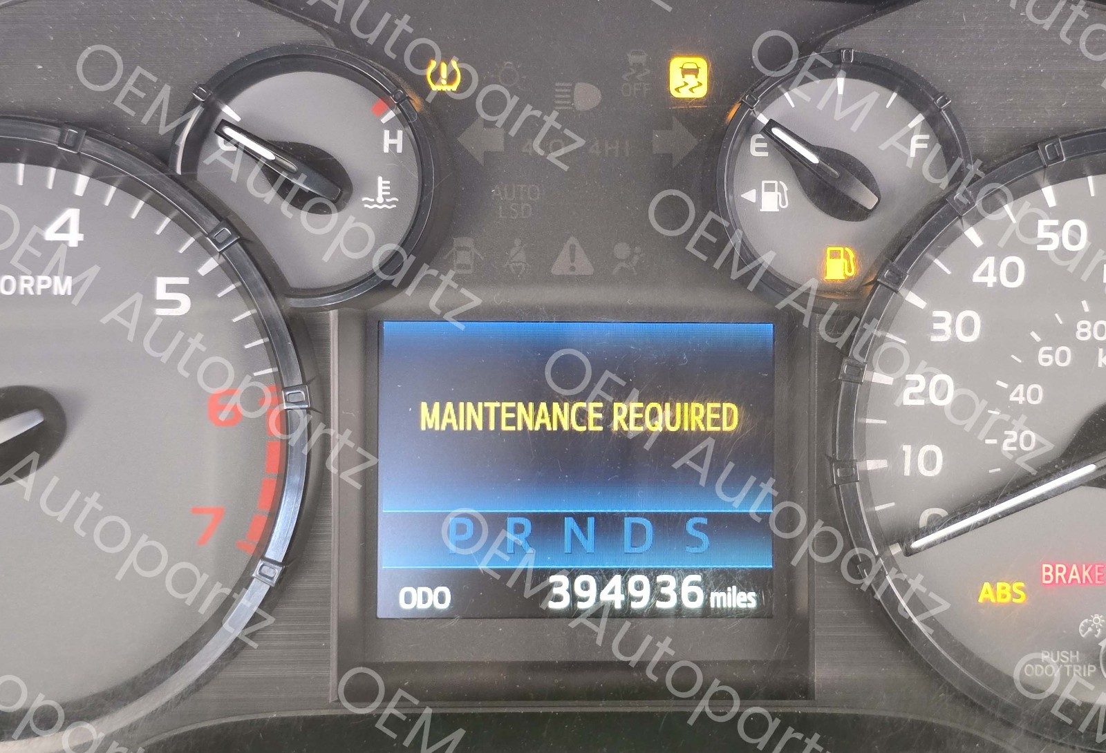 Toyota Tundra 2016-2017 Instrument Cluster Speed meter gauges Oem used