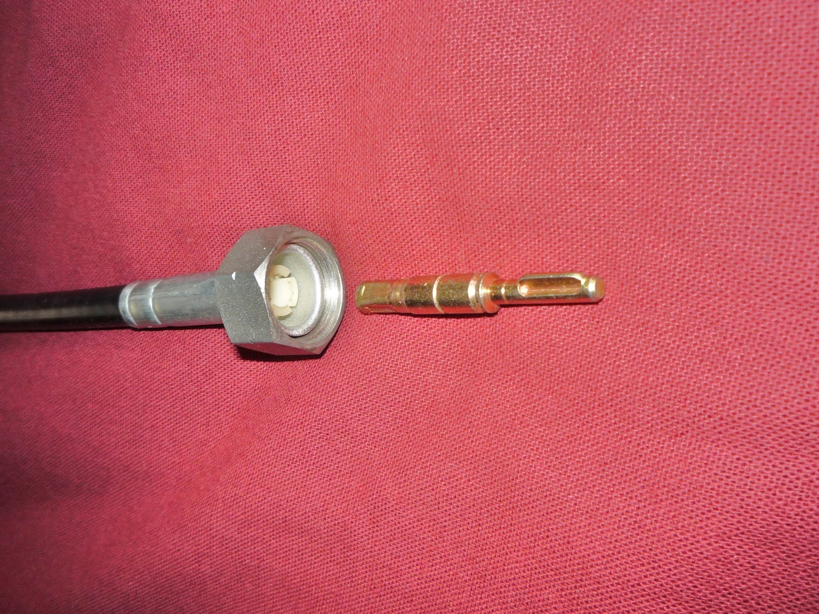 TACHOMETER DRIVE TAKE OFF EXTENSION SHAFT .187″ TANG DRIVE STEWART WARNER 30″