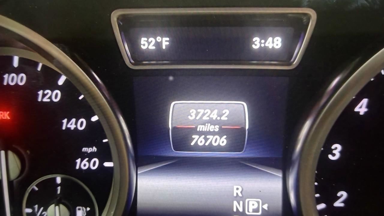 Speedometer 166 Type GL450 MPH Thru 02/08/15 Fits 15 MERCEDES GL-CLASS 949542