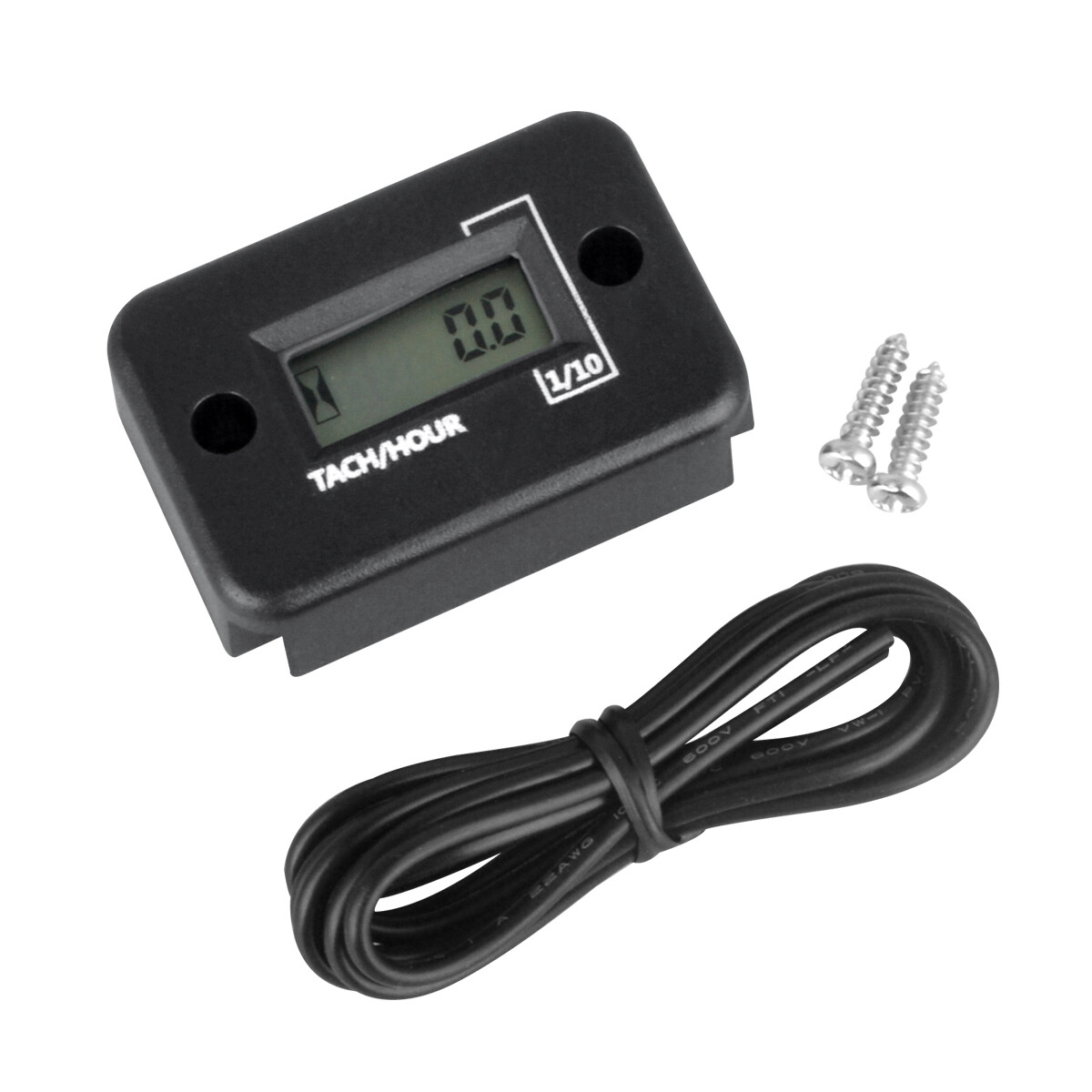 NEW Digital Tach Hour Meter Gas Engine Maintenance for 2 Stroke Engines IP67