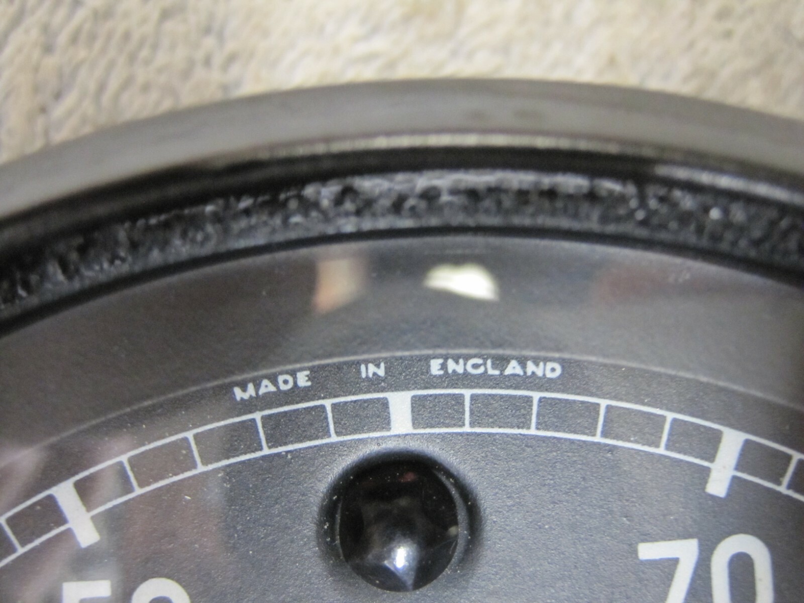 JAGUAR SPEEDOMETER, s/n 6317/00 in really great looking condition