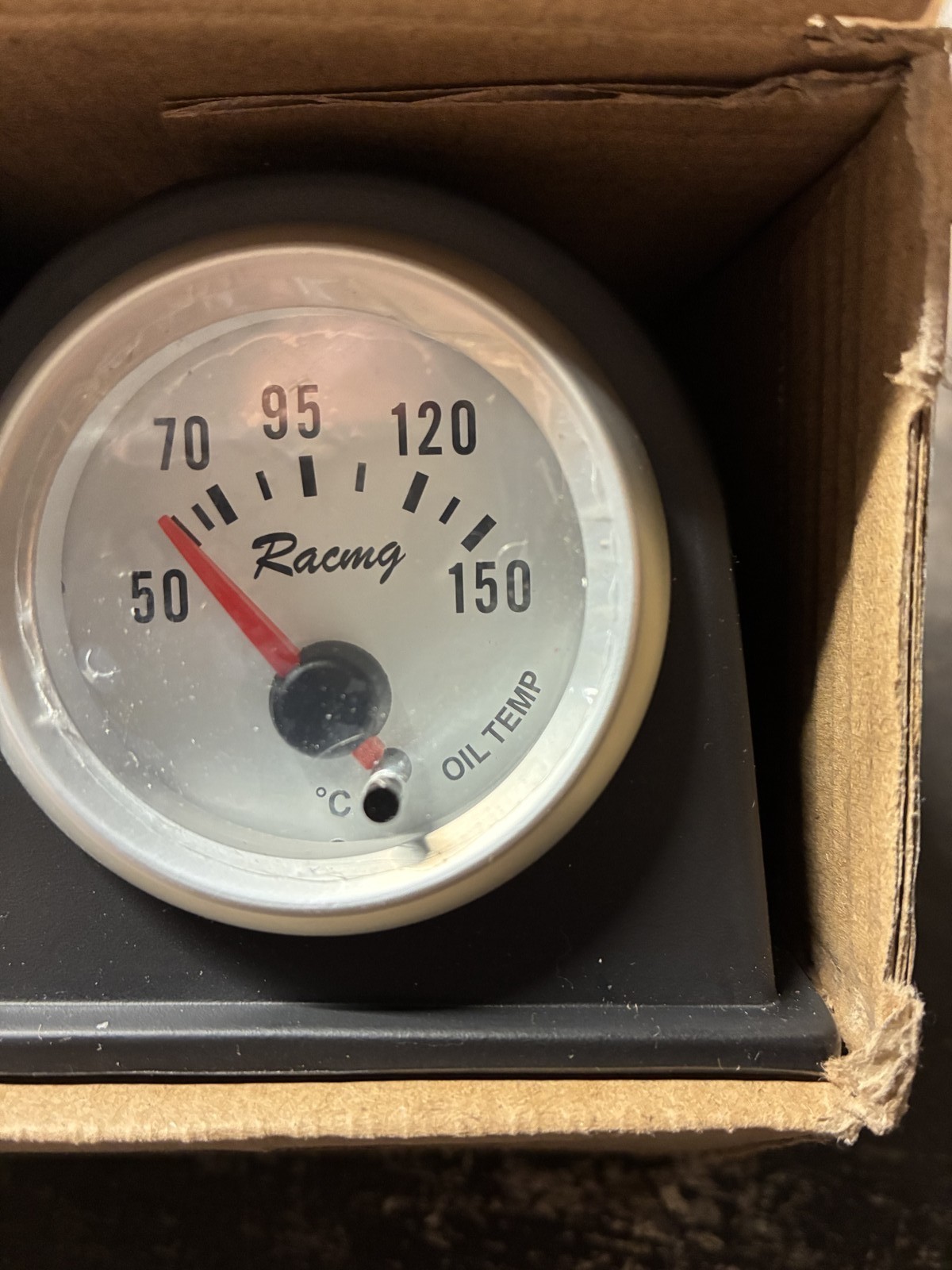 2” 7 Color LED Triple 3in1 Gauge Kit RPM Water Temp Oil Pressure Gauge 12V