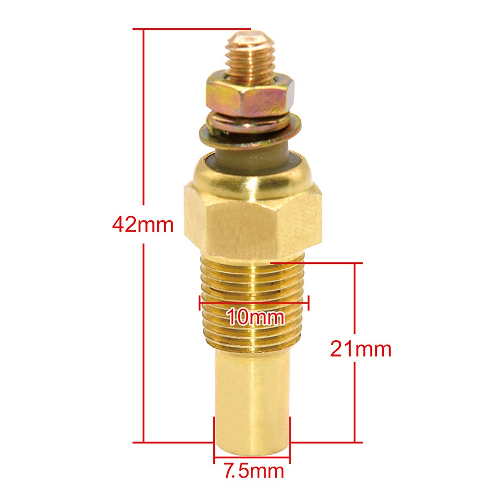 52mm 4 IN 1 Multifunction Gauge Fuel Oil Pressure Water Temp Volt With Sensor