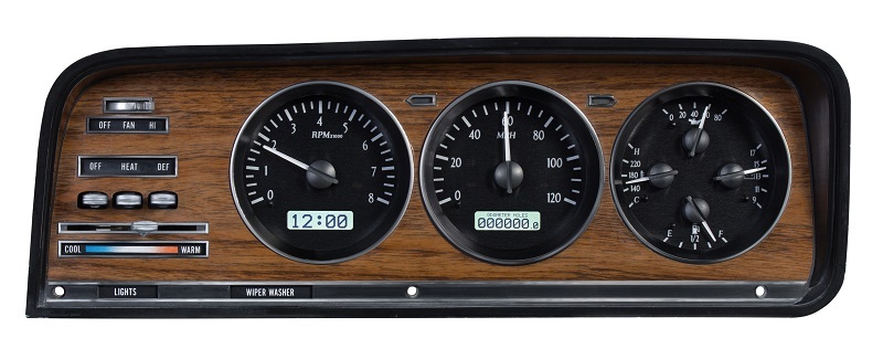 Dakota Digital 1973-83 Jeep Wagoneer J-Truck Analog Gauge System VHX-73J-WAG-K-W