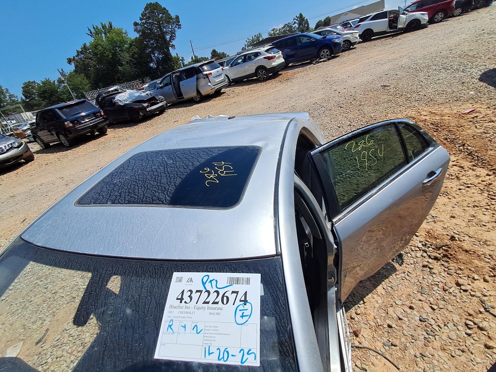 Used Speedometer Gauge fits: 2011 Chevrolet Malibu cluster MPH fleet Grade A