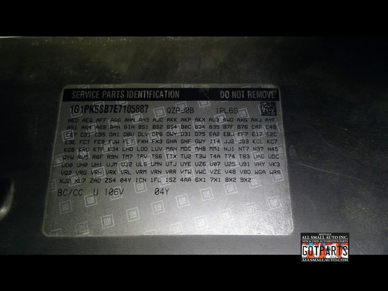 Speedometer MPH US Market With Black Cluster Opt B76 Fits 13-14 CRUZE 164165