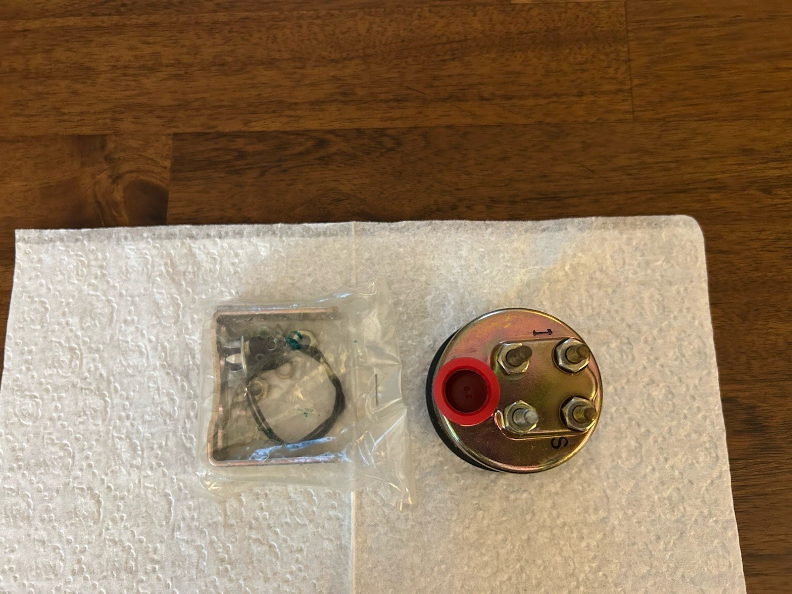 NOS Stewart Warner Stage 3 Oil Pressure Gauge Stage III
