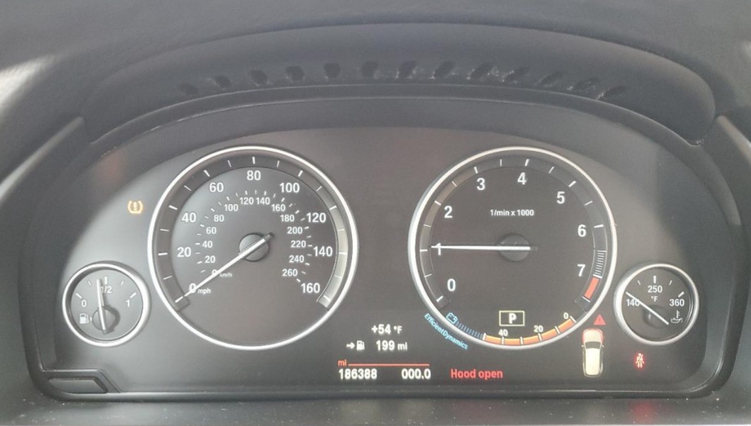 2014-2018 X5 OE Speedometer Gauge Cluster 186K Miles BMW