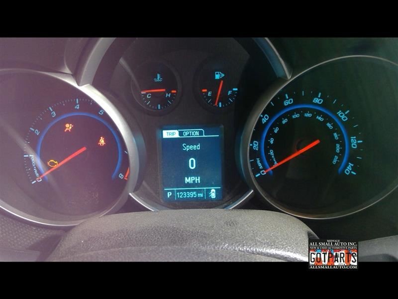 Speedometer MPH US Market With Black Cluster Opt B76 Fits 13-14 CRUZE 164165
