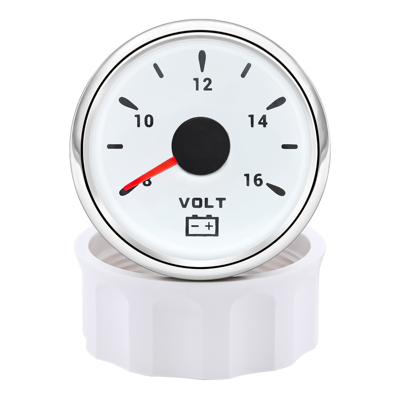 8 Gauge Set 85mm White GPS Speedometer 120MPH Tacho 8000RPM Gauge for Boat Car