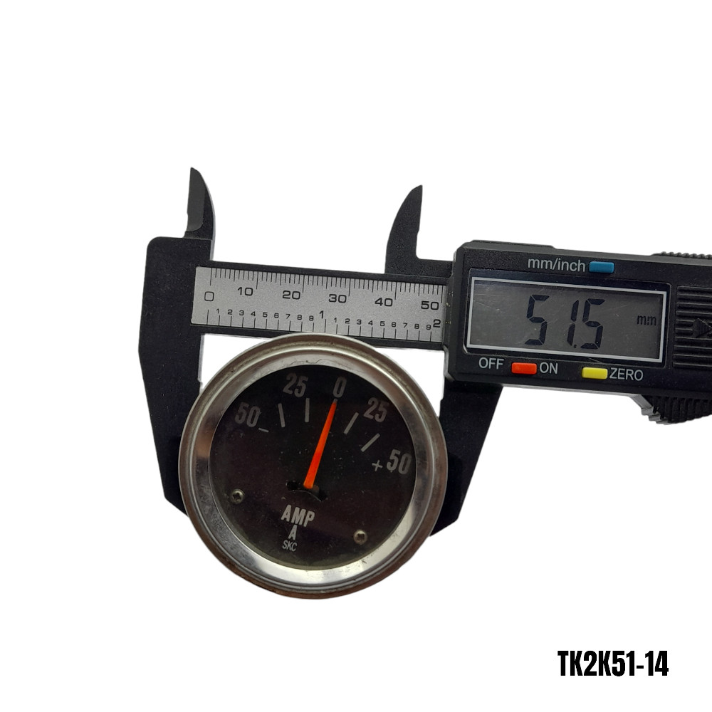 Fits For Ammeter Ampere Meter Gauge -30 +30 Black NOS Vintage Classic Car