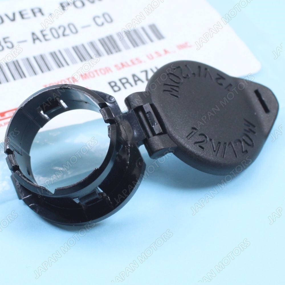 85535-AE020-C0 New Genuine OEM Toyota 2004 – 2014 Power Outlet Plug Cover SIENNA