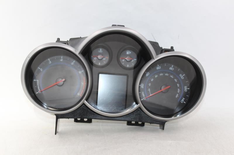Speedometer 74K Miles MPH With Black Cluster 2013-2014 CHEVROLET CRUZE OEM 28023