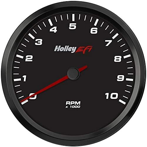 NEW HOLLEY ЕFI CAN TACHOMETER DIGITAL GAUGE,4.5″,0-10K RPM,BLACK