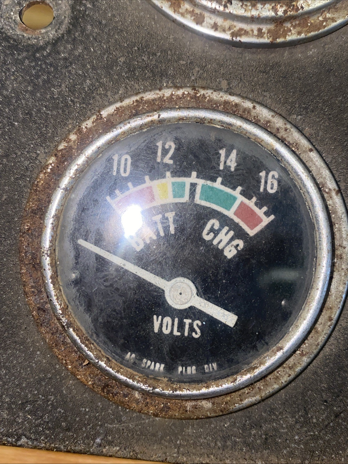 Rare Old Mack Truck Stewart Warner Dash Cluster Oil, Water, Fuel, Battery, Speed
