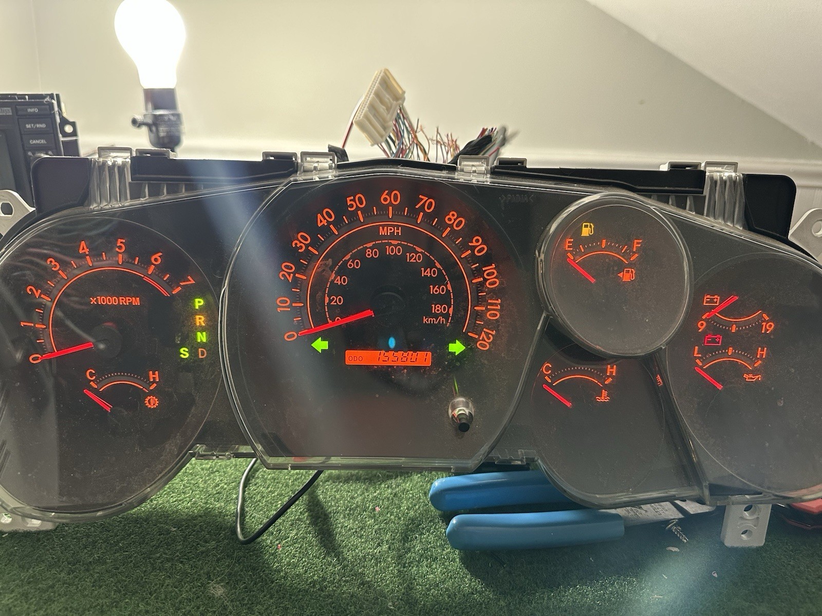 2012-2013 Toyota Tundra Gauge Instrument Cluster Speedometer 83800-0CK70 155k