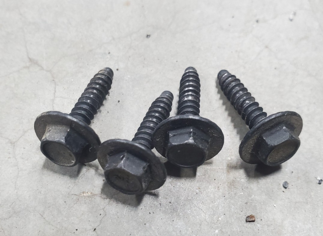 99-2007 Ford SuperDuty Speedometer Cluster Front to Rear Housing Screws (QTY 4)