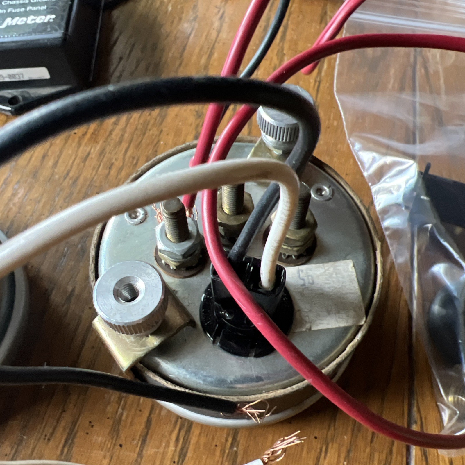 Autometer Water Temperature And Oil Pressure Gauges W Temp Module & Misc. Parts