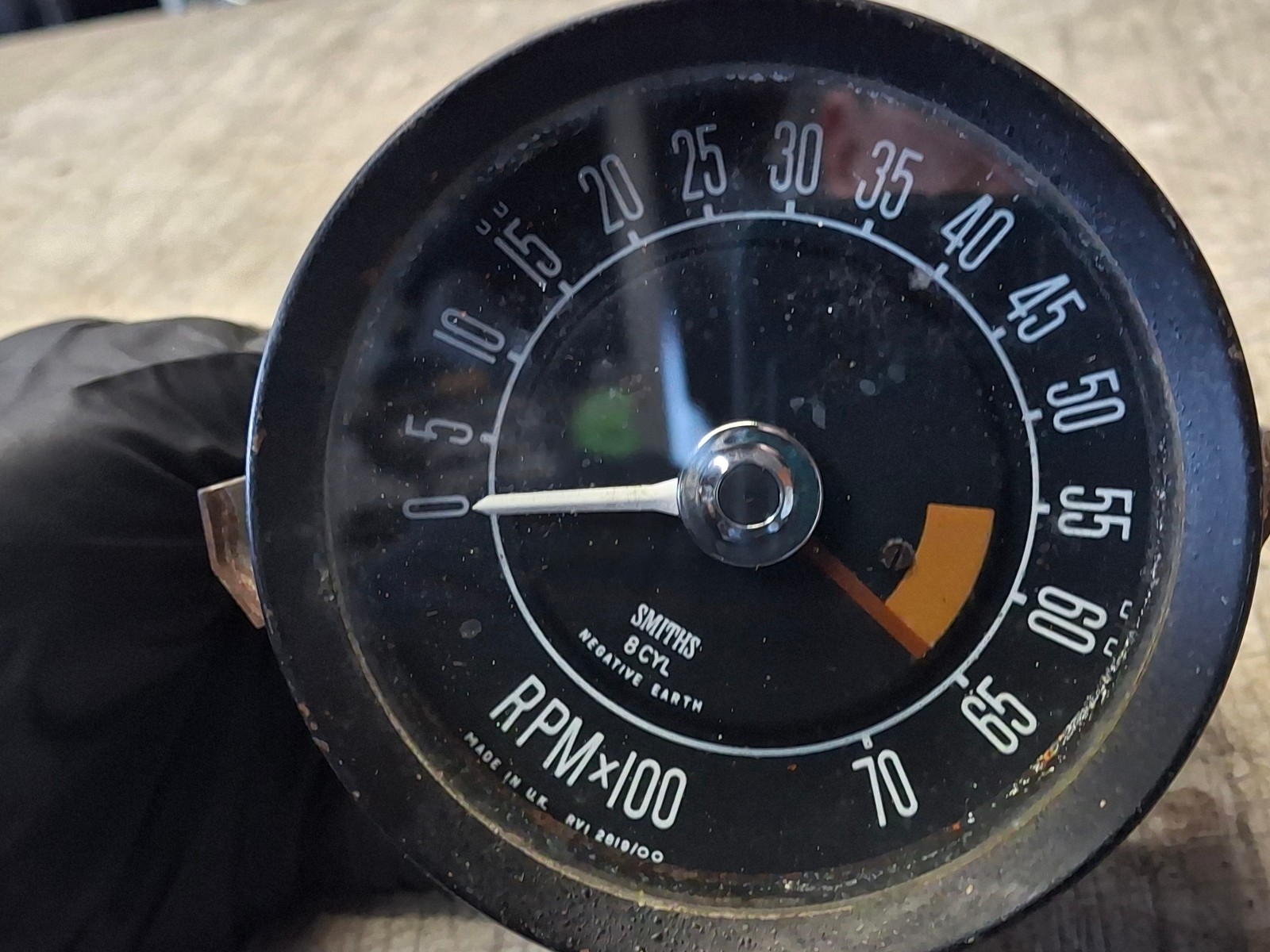 Smiths 8 Cylinder RV1 2819/00 Rev Counter / Tachometer Triumph Stag Mark l V8
