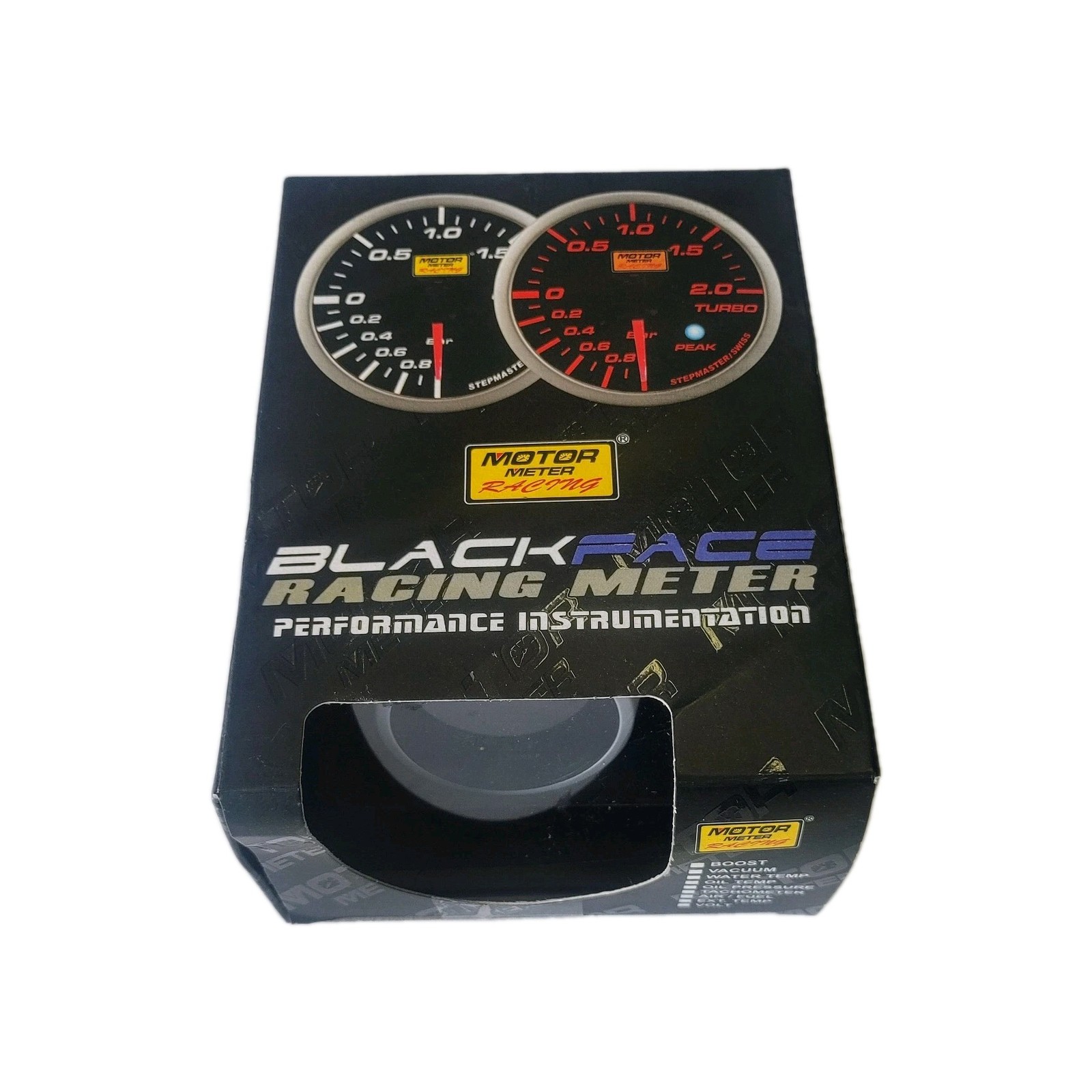 52mm Dual Air Pressure Gauge PSI Red LED Electronic Sensor Air Ride Suspension