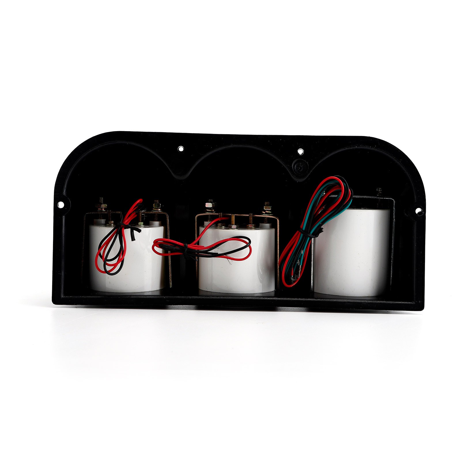 2″ 52mm Car Triple Gauge Kit 7Color 3in1 Tachometer RPM Water Temp Oil Press 12V