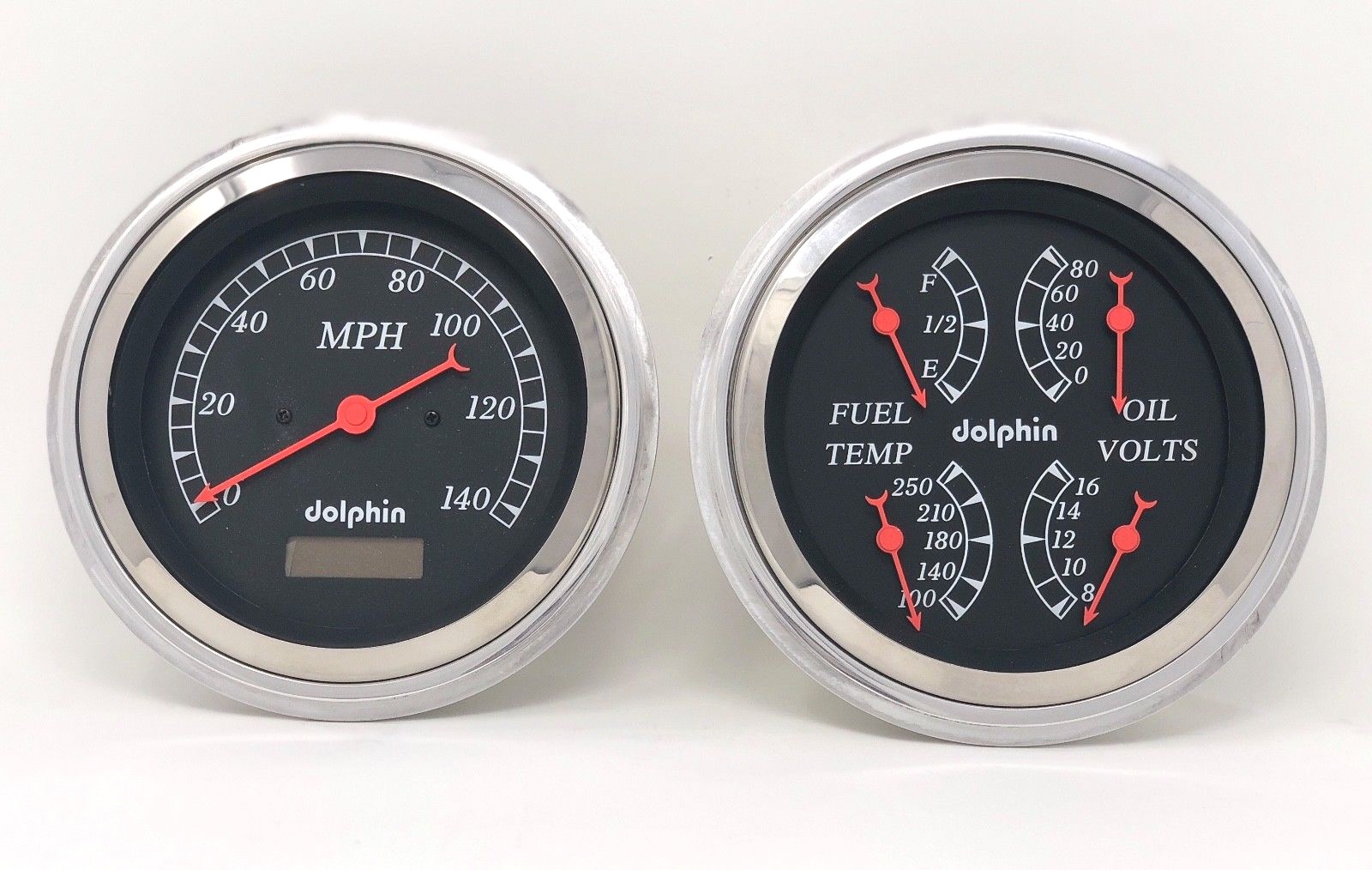 1947 1948 1949 1950 1951 1952 1953 Chevy Truck 5″ Gauge Dash Panel Set Black