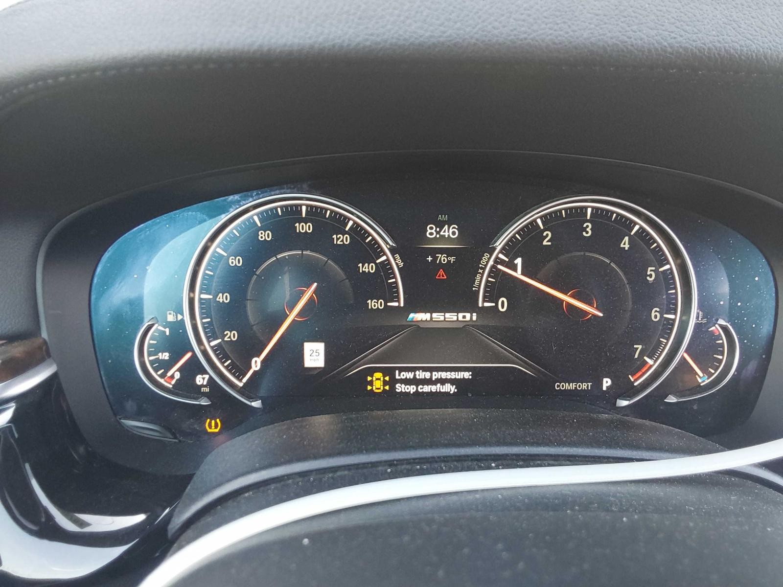 Used Speedometer Gauge fits: 2018 Bmw M550i cluster digital w/multifunction disp