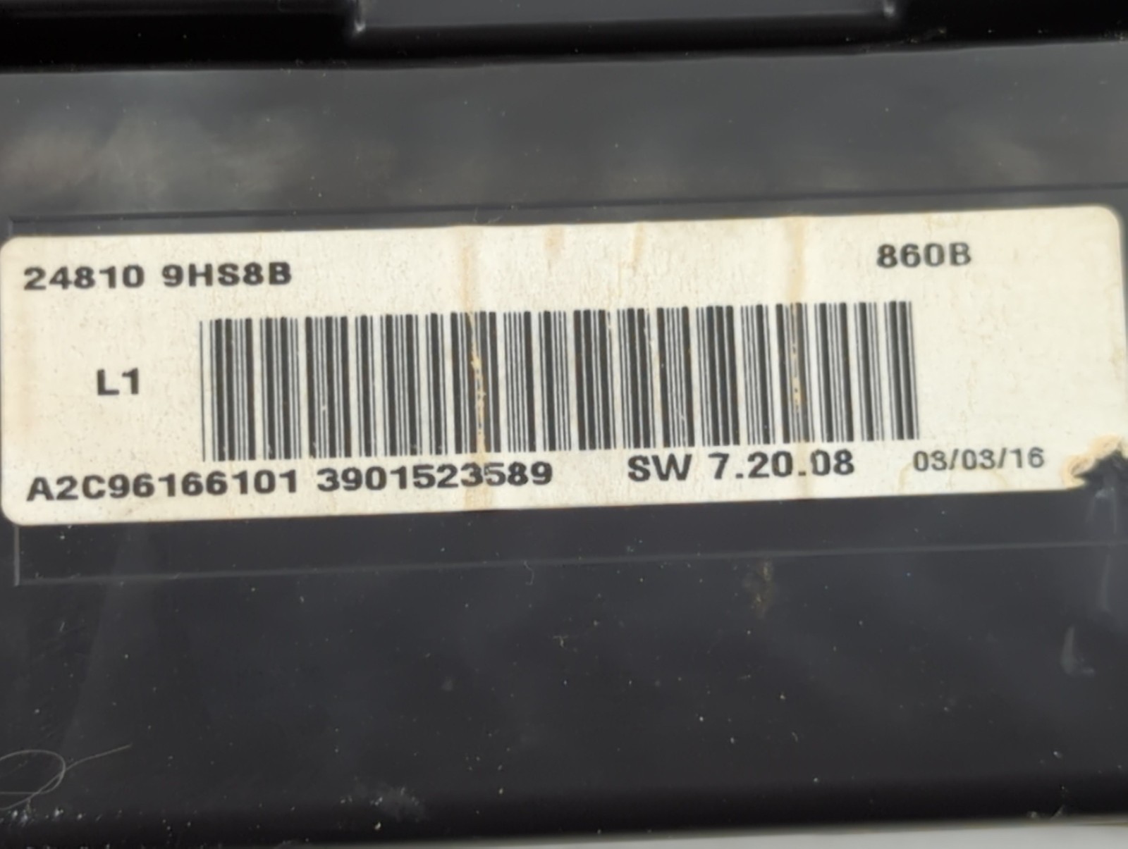 2016-2017 Nissan Altima Speedometer Instrument Cluster Gauges KWV7C