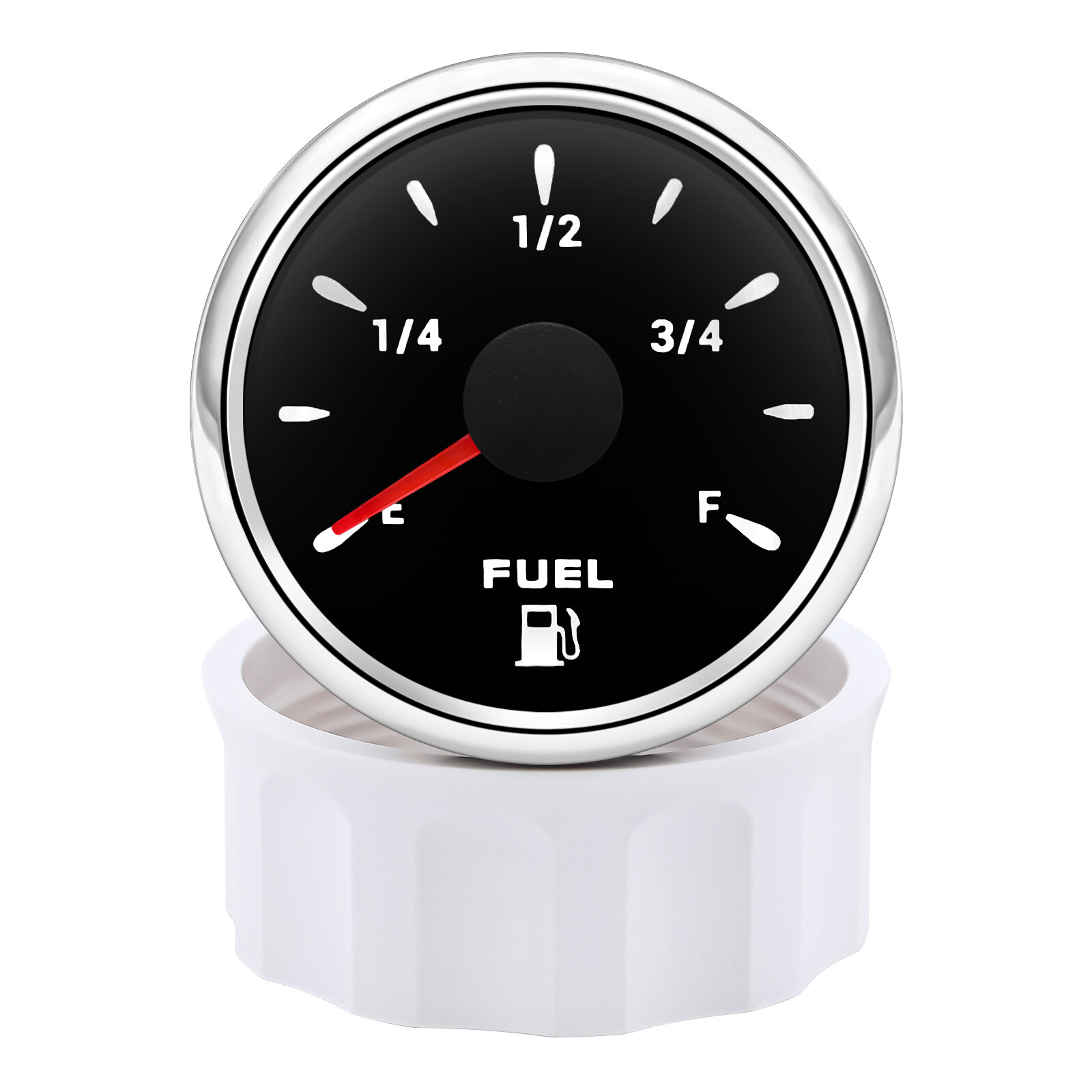 8 Gauge Set 85mm GPS Speedometer 80MPH&Tacho 8000RPM&52MM Fue/Oil/Temp/Volt/Trim