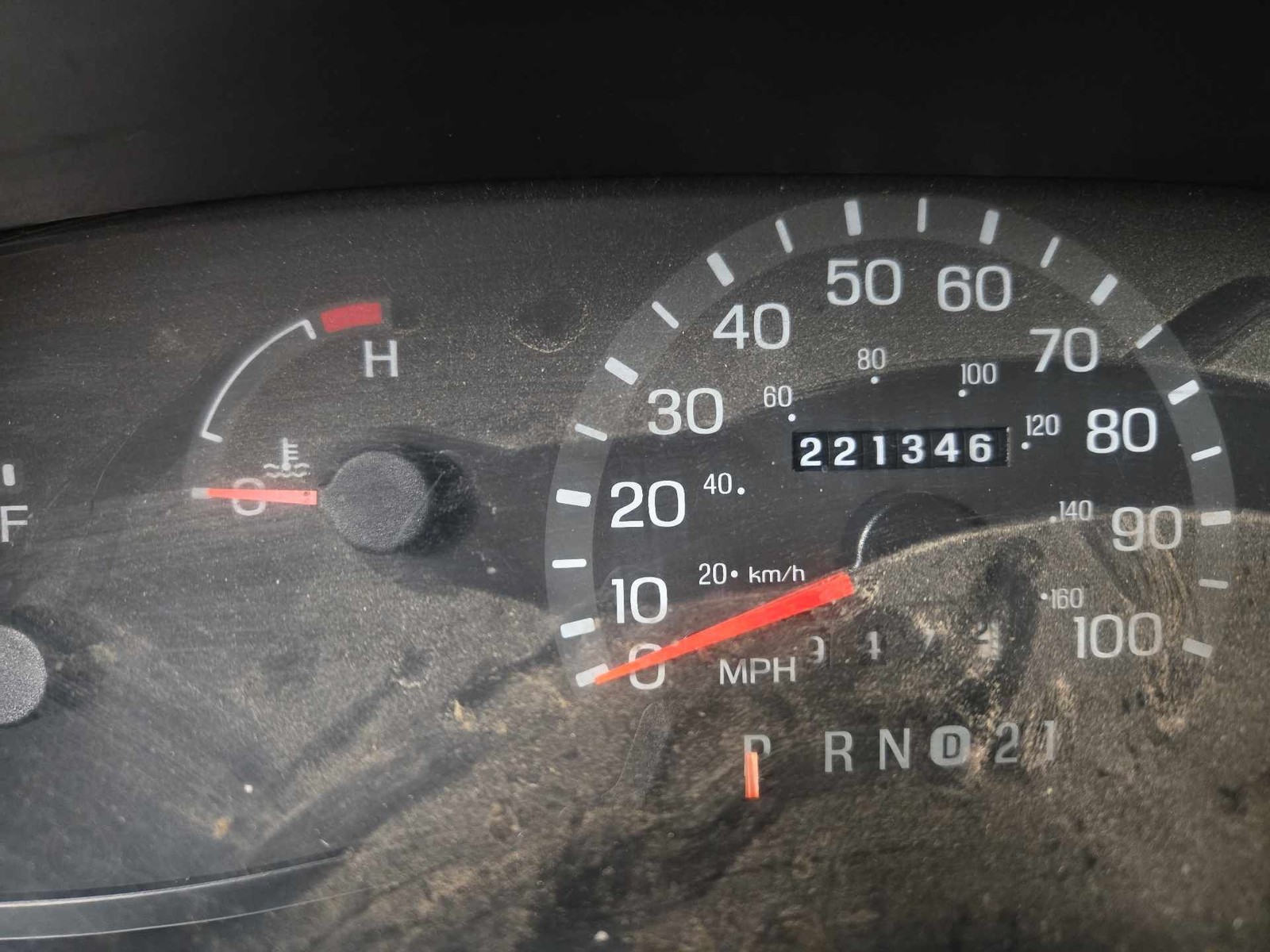 Used Speedometer Gauge fits: 2000 Ford E350 VAN cluster MPH gasoline Regular Van