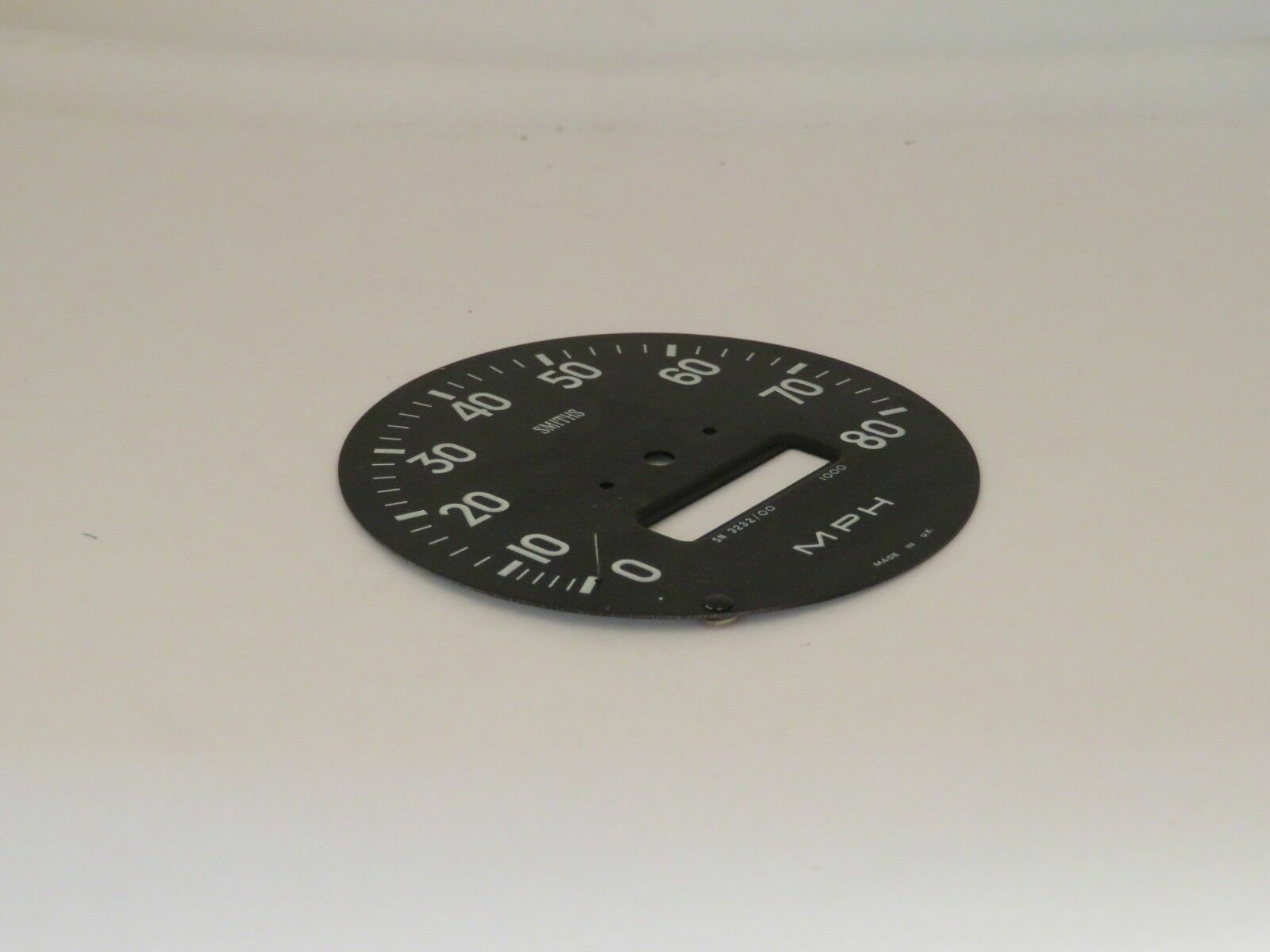 Speedometer Dial Face 80MPH New Smiths Fits Mack Trucks 1966-1967 SN3232/00