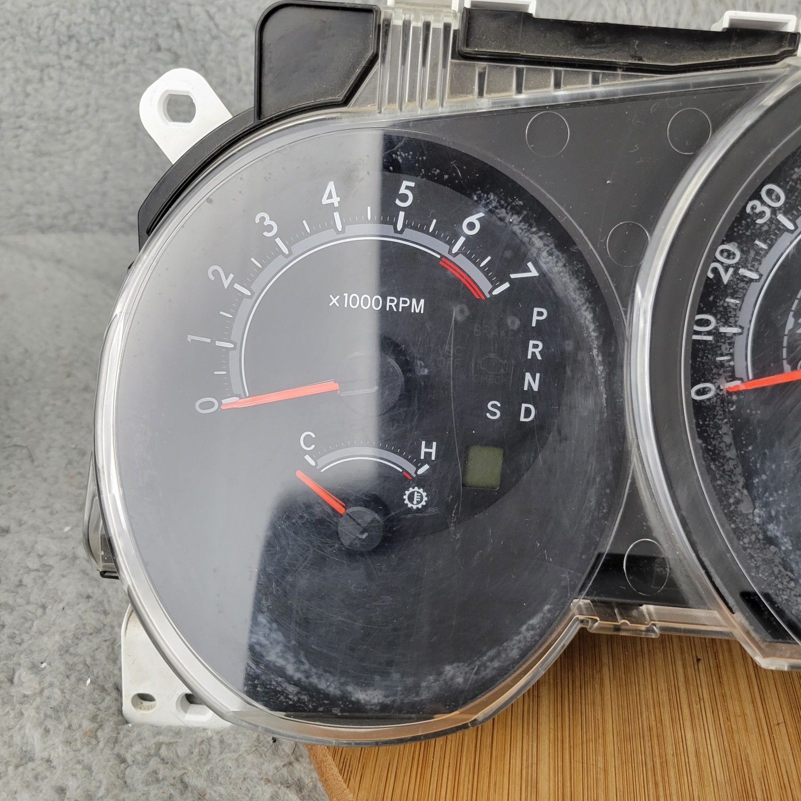 Gauge Cluster Speedometer SR5 5.7L V8 2WD 769166-280A OEM 2008 Toyota Tundra