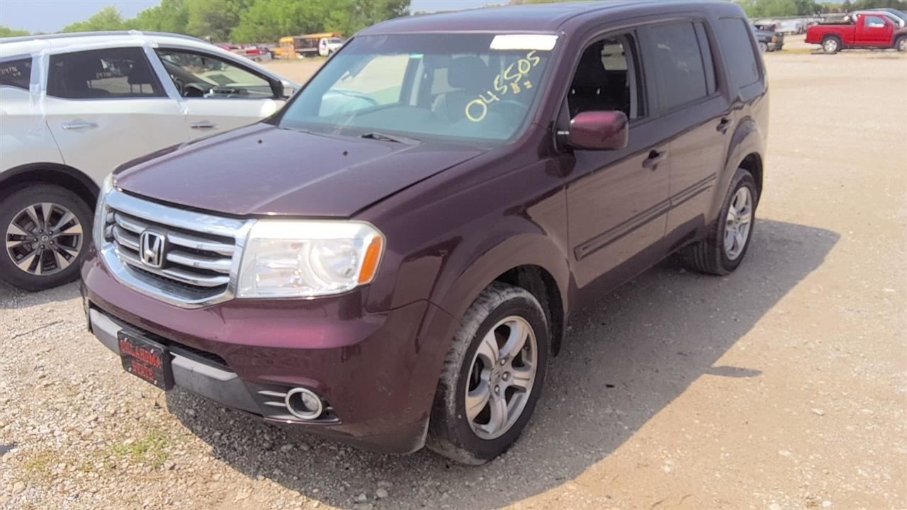 2011 – 2015 Honda Pilot Speedometer Cluster MPH US Market EX-L Leather AWD
