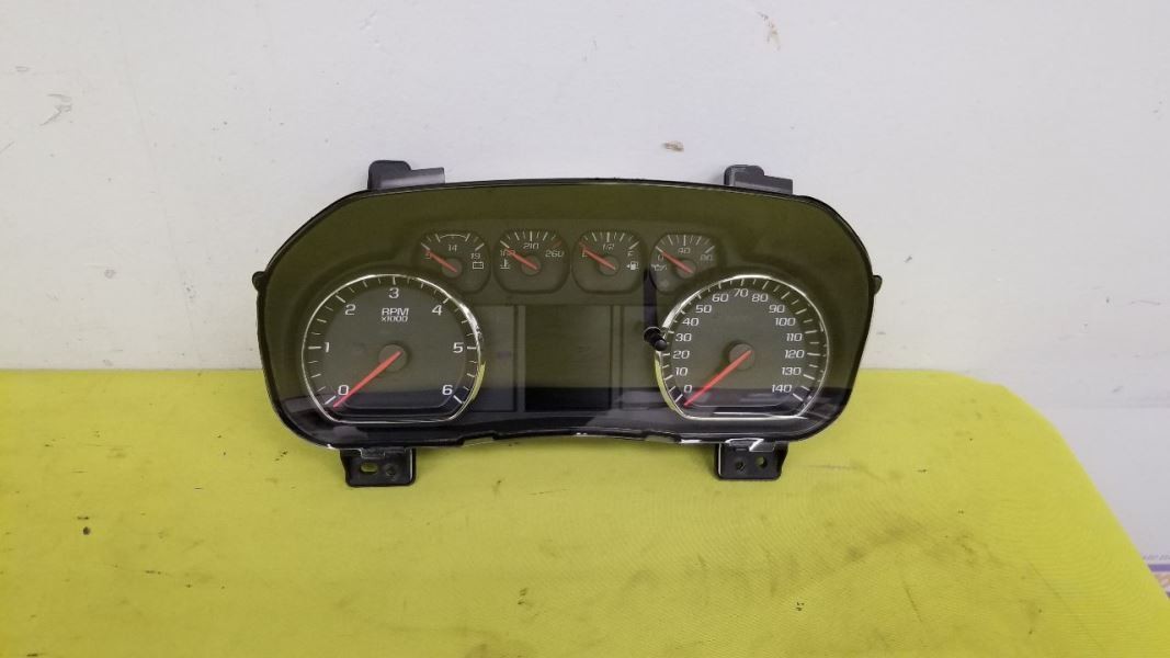 16 CHEVY SILVERADO 1500 4.3L WORK TRUCK SPEEDOMETER INSTRUMENT CLUSTER 84063538