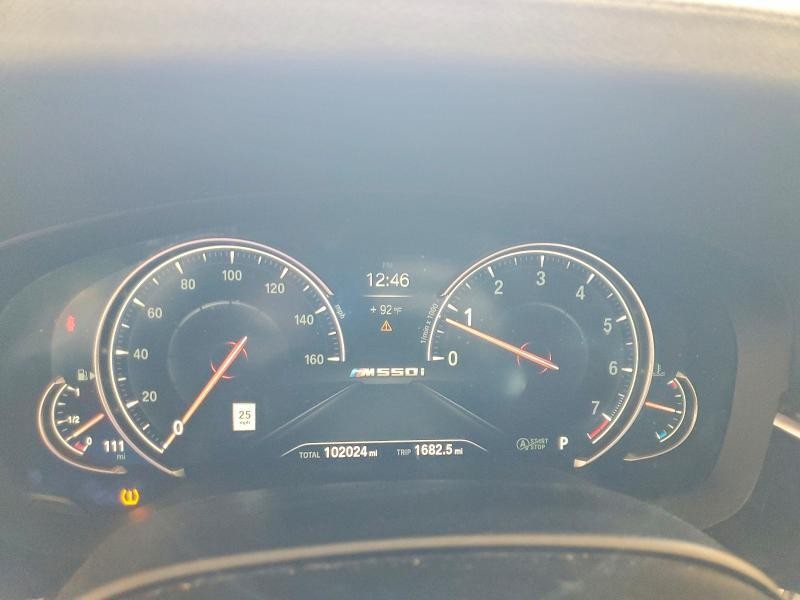 Used Speedometer Gauge fits: 2018 Bmw M550i cluster digital w/multifunction disp