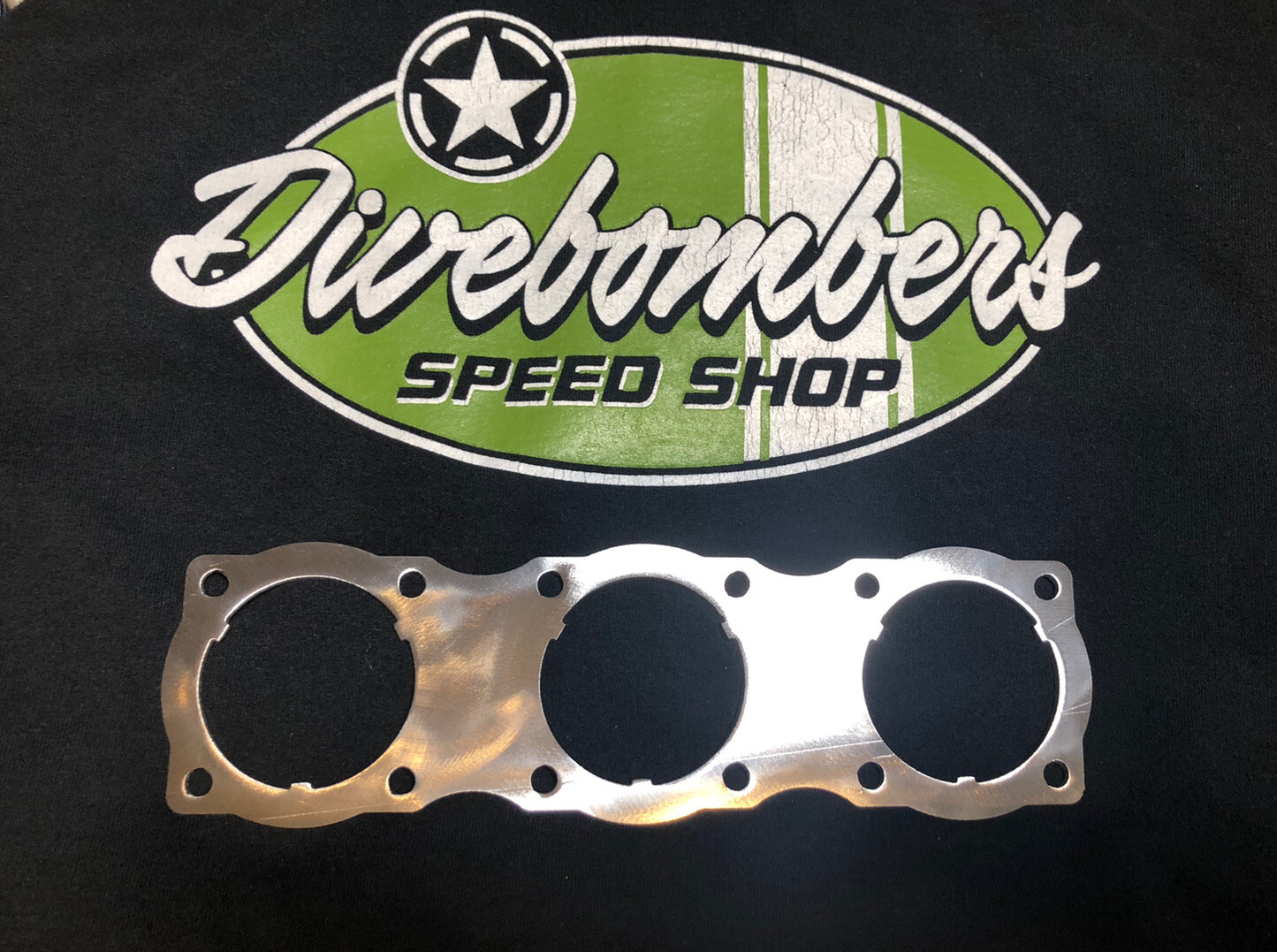 2, 2 1/16, 2 1/8 Triple Gauge Panel Military Bomber style Custom Hot Rod Bezel