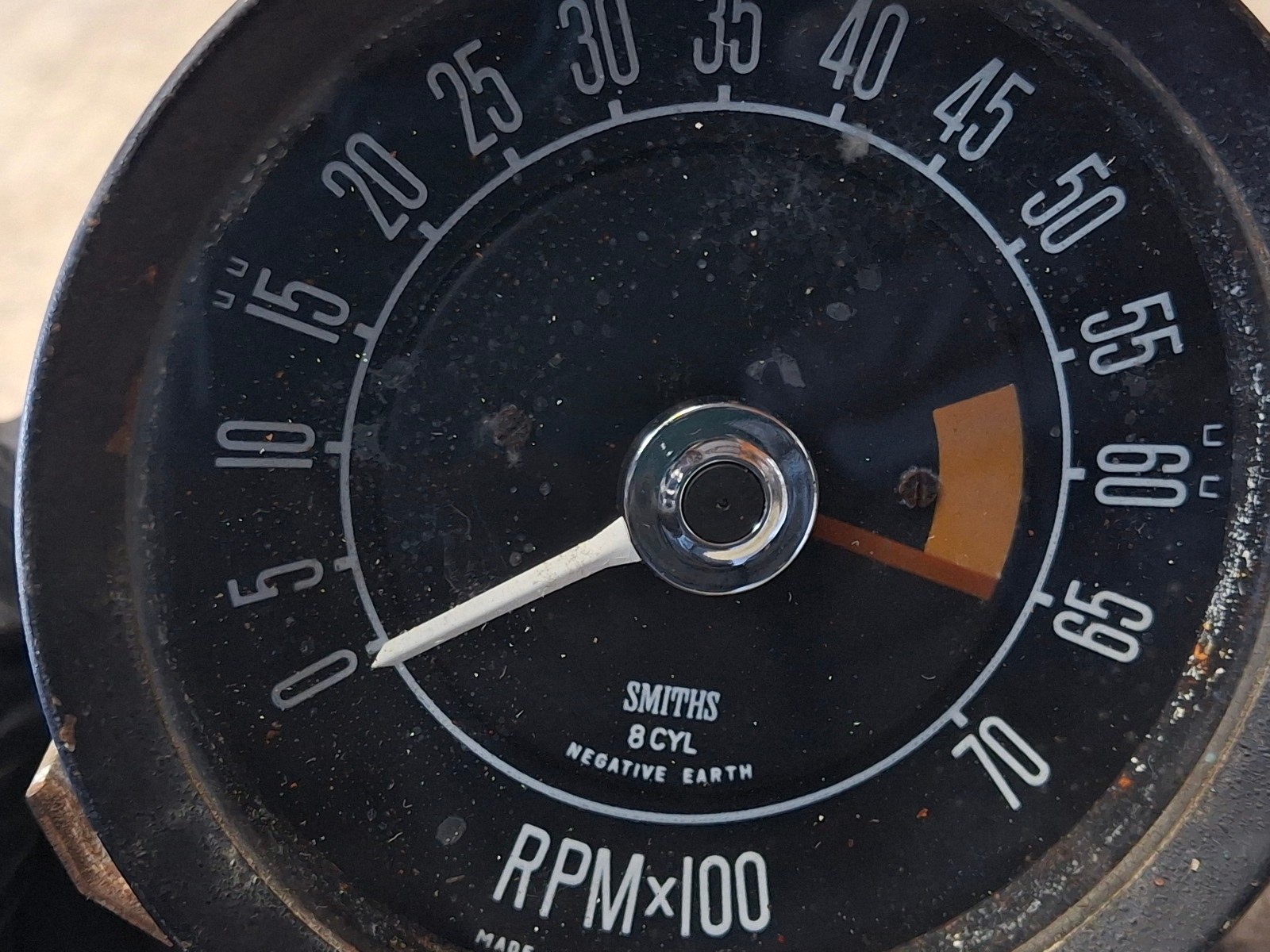 Smiths 8 Cylinder RV1 2819/00 Rev Counter / Tachometer Triumph Stag Mark l V8