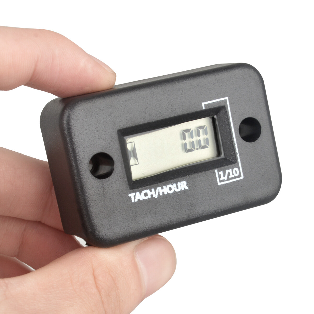 Digital Tachometer Chainsaw Engine Tach Hour Meter Lawn Mower (2 Stroke）