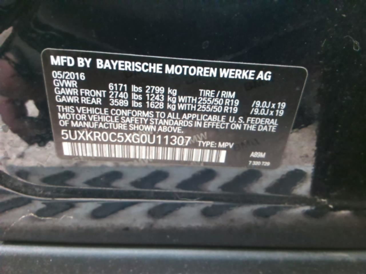 Speedometer Cluster Analog MPH Fits 14-18 BMW X5 846908