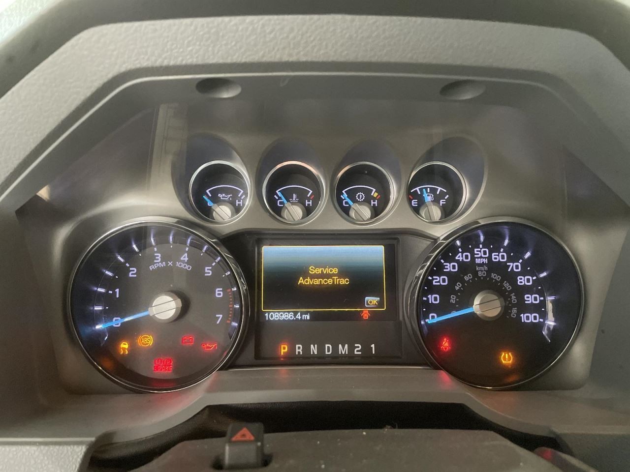 Speedometer Cluster MPH ID FC3T-10849-PA Fits 15 FORD F250SD PICKUP 1070230