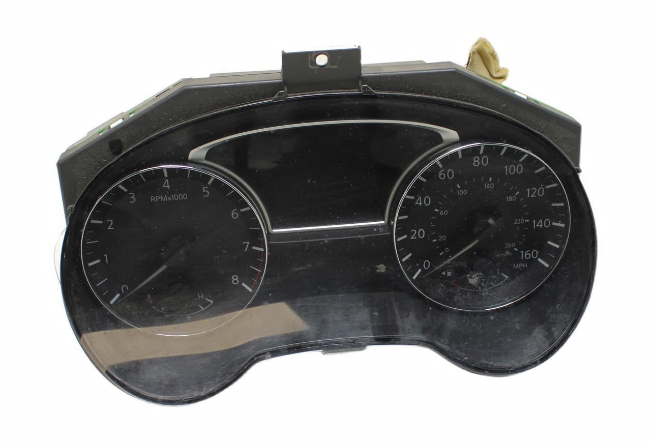 2016-2017 Nissan Altima Instrument Cluster 4 Cylinder MPH Base OEM 1526030