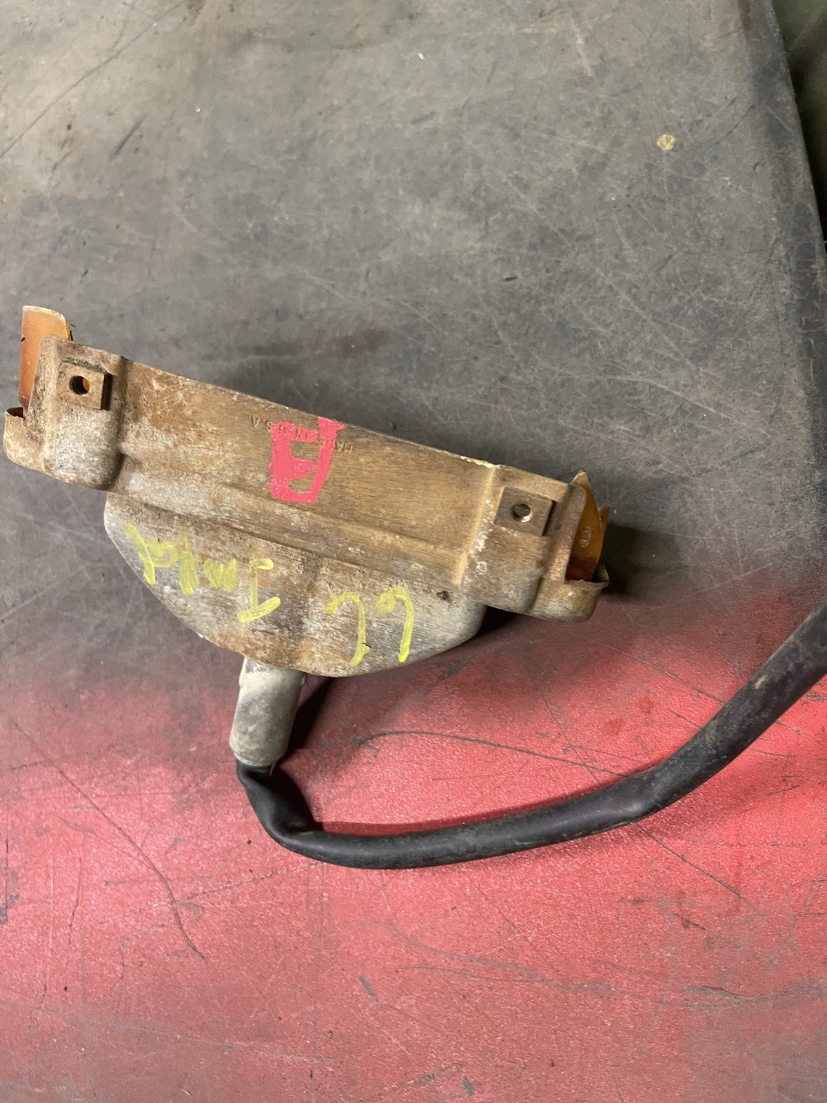 1966 Chevrolet Impala Or Belair Front Blinker Housing, Wiring, And Lens B