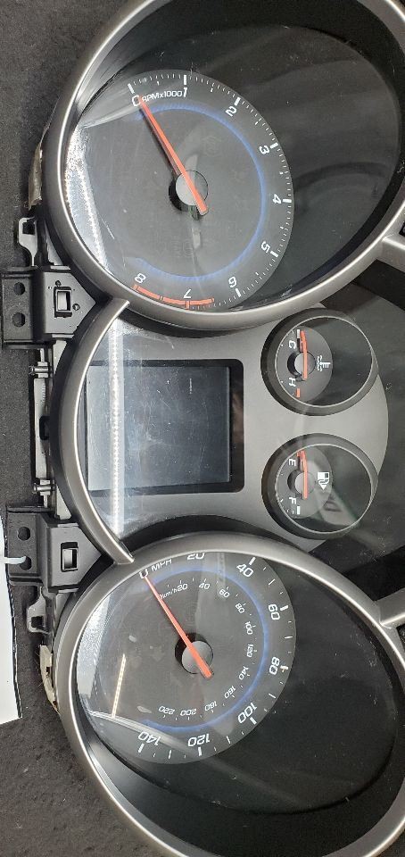 Speedometer MPH US Market With Black Cluster Opt B76 Fits 13-14 CRUZE 1185399