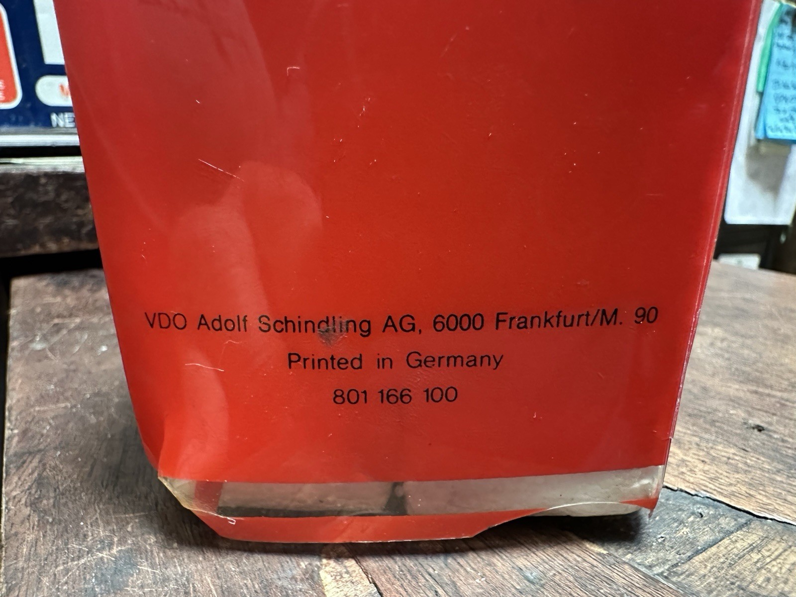 NOS VDO Amperemeter Amp Gauge Audi BMW Fiat NSU Opel Volvo VW 52mm 190.00403902