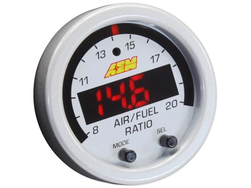 AEM 30-0334 X-Series OBDII Wideband UEGO AFR Sensor Controller Gauge with OBD2