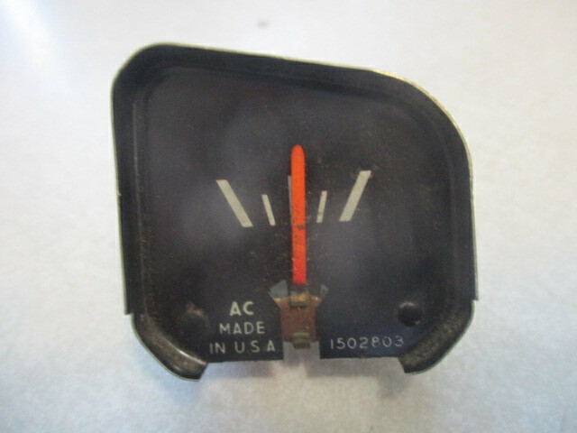 Chevy pickup ampere gauge conventional cab1964 1965 1966 1/2 3/4 1 ton