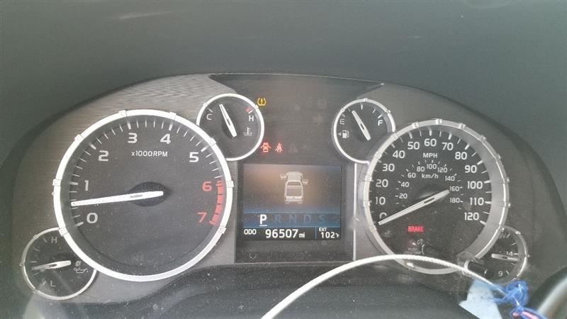 16 TOYOTA TUNDRA SR5 5.7L SPEEDOMETER INSTRUMENT GAUGE CLUSTER 838000CR01